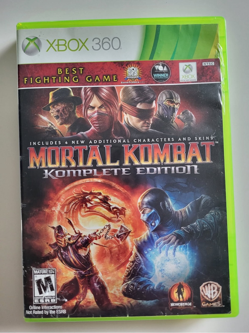 Mortal Kombat Komplete Edition (Xbox 360) – Excellent Condition - Picture 2 of 3
